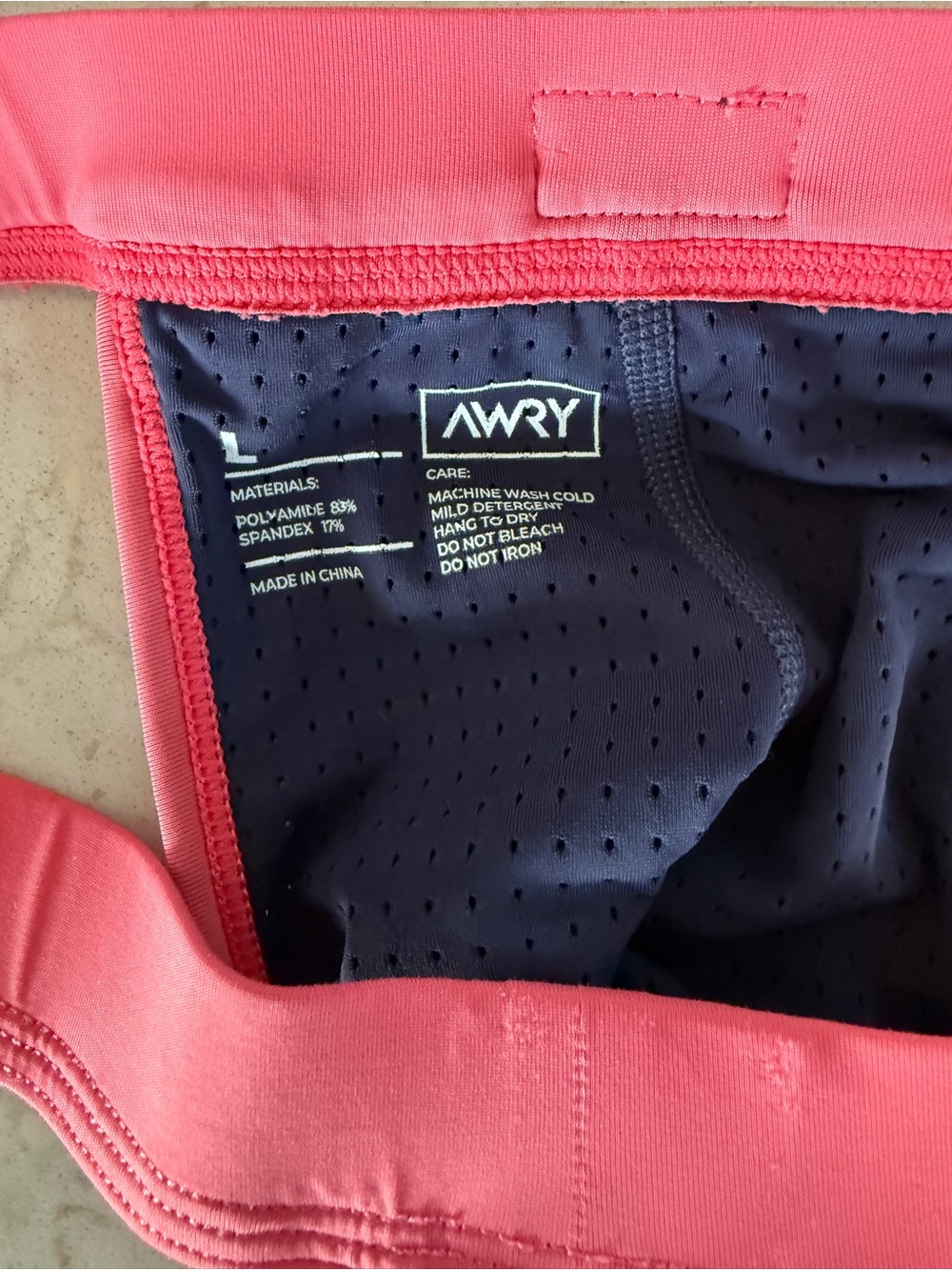 AWRY Aero Thong in Deep Indigo, Large - Picture 9 of 9